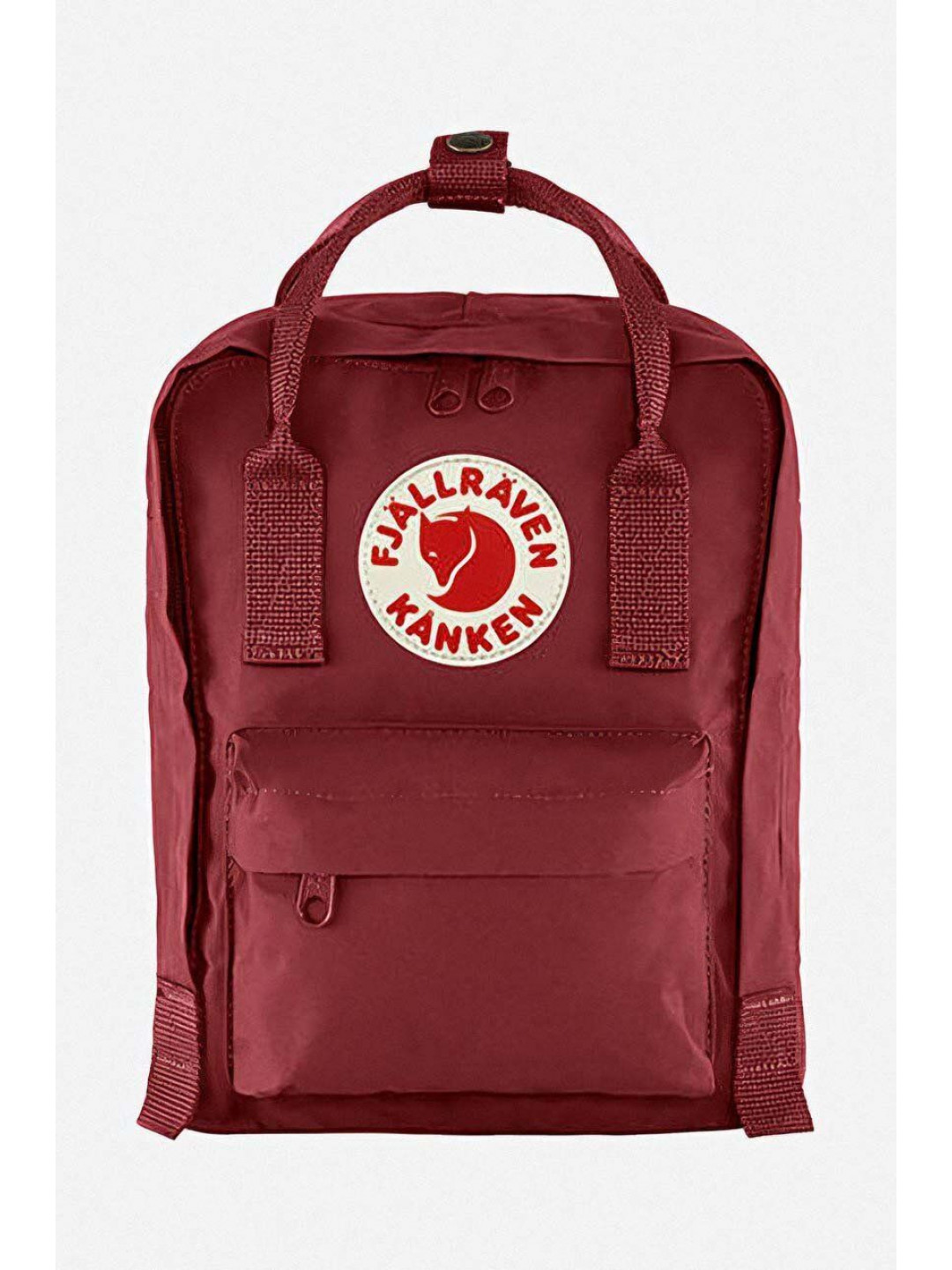 Batoh Fjallraven Kanken Mini červená barva malý s aplikací F23561 326-326